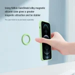NILLKIN Portable PU Leather Magnetic Ring Sticker, 1 PC - Image 3