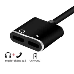 ENKAY Hat-prince HC-15 8 Pin + 3.5mm Jack to 8 Pin Charge Audio Adapter Cable, Support up to iOS 15.0 - Image 3