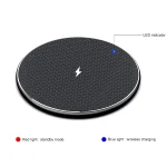 ZEQI W11 10W Smart Cooling Non-slip Aluminum Alloy Wireless Charger - Image 2