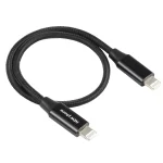 5V 2A 8 Pin Male to 8 Pin Male Braided Data Cable - Image 2