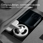 F8 Foldable Magnetic 360-degree Rotating Bracket for MagSafe Magnetic Wireless Charger - Image 6
