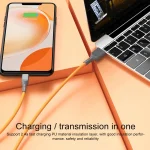 IVON CA78 2.4A Micro USB Fast Charging Data Cable, Length: 1m, Micro USB - Image 5