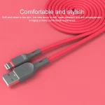 IVON CA78 2.4A Type-C / USB-C Fast Charging Data Cable, Length: 1m, Type-C - Image 4