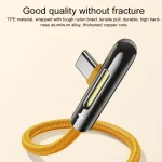 ROCK M3 8 Pin T-shape PD Fast Charging Data Cable, Length: 1m, 8 Pin - Image 5