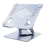 R-JUST HZ39 Triangular Swivel Lift Laptop Stand, HZ39 Grey, HZ39 Silver