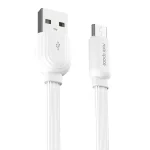ROCK S5 2A Micro USB Charging + Data Synchronization TPE Flat Shape Data Cable, Cable Length: 1m, Micro - Image 2
