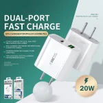 WK WP-U53 QC3.0 Charger 20W USB Type-C Maxspeed PD Fast Charger - Image 2