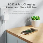 ROCK Z20 1m PD27W USB-C / Type-C to 8 Pin Fast Charging Data Cable - Image 4