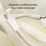 ROCK Z20 1m PD60W USB-C / Type-C to USB-C / Type-C Fast Charging Data Cable - Image 3