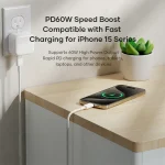 ROCK Z20 1m PD60W USB-C / Type-C to USB-C / Type-C Fast Charging Data Cable - Image 4