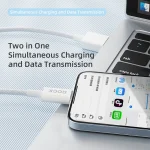 ROCK Z20 1m 6A USB to USB-C / Type-C Fast Charging Data Cable - Image 6