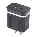 46-A2C2 20W PD + QC3.0 USB Multifunction Fast Charger,US Plug, US Plug - Image 5