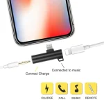 2 in 1 Ball Head Shape 8 Pin + 3.5mm to 8 Pin Male Charging Audio Adapter - Image 4