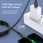 awei CL-115T 1m 2.4A USB to Type-C / USB-C Charging Cable - Image 7