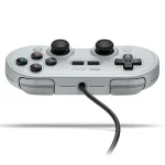 8Bitdo SN30 PRO USB Wired Gamepad Joystick for Swith / Steam / PC(Grey) - Image 2