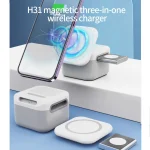 H31 15W 3 in 1 Magnetic Multifunctional Wireless Charger, H31 - Image 5