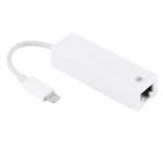 NK107A1 8 Pin to RJ45 Ethernet LAN Network Adapter Cable for iPhone / iPad Series, Total Length: 16cm - Image 2