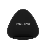 QK11 10W ABS + PC Fast Charging Qi Wireless Charger Pad, QK11 Black, QK11 Gold, QK11 Blue - Image 2