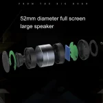 For iPhone, Samsung, Huawei, Xiaomi, HTC and Other Smartphones, Bluetooth Distance: about 10m, S19 - Image 6