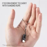 ROCK 2.1A Portable USB-C/Type-C to 8 Pin Audio Converter Earphone Adapter - Image 5