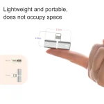 2 in 1 8 Pin 5V 1A Listen Call Audio Converter Earphone Adapter, IP8P3681B, IP8P3681S - Image 5