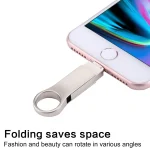 RQW-10D 2 in 1 USB 2.0 & 8 Pin 128GB Flash Drive - Image 4