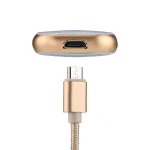 RQW-18S 8 Pin 32GB Multi-functional Flash Disk Drive with USB / Micro USB to Micro USB Cable(Gold) - Image 4