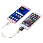 RQW-18S 8 Pin 16GB Multi-functional Flash Disk Drive with USB / Micro USB to Micro USB Cable, RQW-18S Black, RQW-18S Gold - Image 7