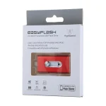 RQW-02 3 in 1 USB 2.0 & 8 Pin & Micro USB 32GB Flash Drive(Red) - Image 4