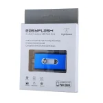 RQW-02 3 in 1 USB 2.0 & 8 Pin & Micro USB 64GB Flash Drive(Blue) - Image 4