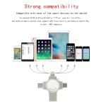 RQW-11S 4 in 1 USB 2.0 & 8 Pin & Micro USB & USB-C / Type-C 16GB Flash Drive, RQW-11S - Image 7