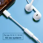 8 Pin Male to 3.5mm Female Audio Adapter Cable, Need to Connect Bluetooth, Length: about 7.5cm - Image 7