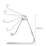 Exquisite Folding Adjustable Pivot Aluminium Alloy Desktop Holder Stand DOCK Cradle - Image 4