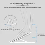 YMB1028 Portable Folding Desktop Holder Bracket for Laptop / Tablet below 15.6 inch, YMB1028 - Image 4