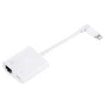 NK-1035 Ethernet Port + 8 Pin Female to 8 Pin Elbow Male Function Adapter