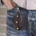 CF1042B For AirPods Pro Crazy Horse Texture Convenient Multifunction Earphone Protective Leather Case with Hook, For AirPods Pro Multifunction, For AirPods Pro Convenient - Image 8