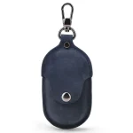 CF1109 For Galaxy Buds Crazy Horse Texture Clamshell Earphone Protective Leather Case with Hook, For Galaxy Buds