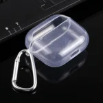 Split Transparent PC Earphone Protective Case with Hook For AirPods 3 - Image 2