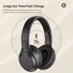 ROCK Space O2 HiFi Bluetooth 5.0 Wireless Headset with Mic, Support TF Card, Space O2 - Image 10