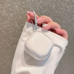 Wireless Earphones Transparent Anti-fall TPU Protective Case with Hook For Samsung Galaxy Buds Live - Image 5