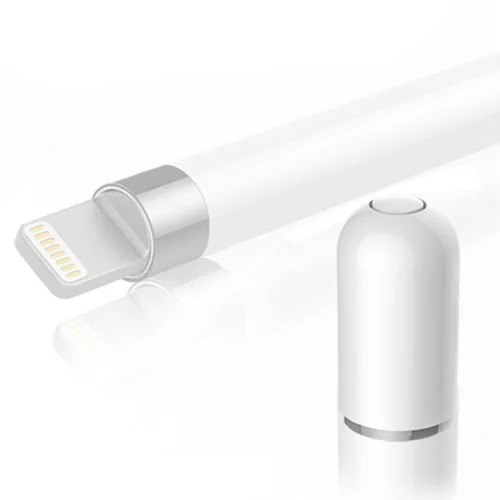 IPXS1129W.webp Magnetic Anti-lost Pencil Cap Stylus Pen Protective Cap for Apple Pencil 1 - Image 1