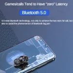 263 TWS CVC8.0 Noise Cancelling Bluetooth Earphone with Charging Box, Support Touch & Three-screen LED Battery Display & Phone Holder & Power Bank & HD Call & Voice Assistant, 263 - Image 12