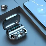 263 TWS CVC8.0 Noise Cancelling Bluetooth Earphone with Charging Box, Support Touch & Three-screen LED Battery Display & Phone Holder & Power Bank & HD Call & Voice Assistant, 263 - Image 8