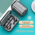 278 TWS External Noise Cancelling Touch Bluetooth Earphone with Charging Box, Support LED Power Digital Display & Breathing Lights & Call & Voice Assistant, 278 Black, 278 White - Image 11