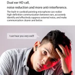 278 TWS External Noise Cancelling Touch Bluetooth Earphone with Charging Box, Support LED Power Digital Display & Breathing Lights & Call & Voice Assistant, 278 Black, 278 White - Image 15