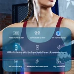 A13 TWS CVC8.0 and DSP Dual Noise Cancelling Touch Bluetooth Earphone with Charging Box, Support LED Digital Display & Clock & Flashlight & HD Call & Siri & Power Bank, A13 - Image 7