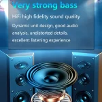 A13 TWS CVC8.0 and DSP Dual Noise Cancelling Touch Bluetooth Earphone with Charging Box, Support LED Digital Display & Clock & Flashlight & HD Call & Siri & Power Bank, A13 - Image 9