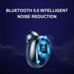 F9-5 Intelligent Noise Cancelling Touch Bluetooth Earphone with Charging Box, Supports Three-screen LED Power Display & HD Call & Power Bank & Siri, F9-5 Black, F9-5 White - Image 9