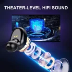 F9-5 Intelligent Noise Cancelling Touch Bluetooth Earphone with Charging Box, Supports Three-screen LED Power Display & HD Call & Power Bank & Siri, F9-5 Black, F9-5 White - Image 10