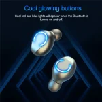 F9-9 TWS CVC8.0 Noise Cancelling Bluetooth Earphone with Charging Box, Support Touch Lighting Effect & Three-screen LED Power Display & Power Bank & Mobile Phone Holder & HD Call & Voice Assistant... - Image 7